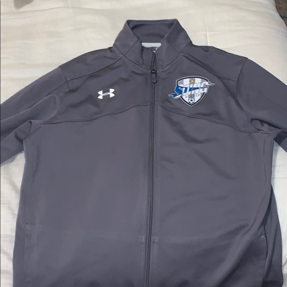 sting soccer underarmour jacket